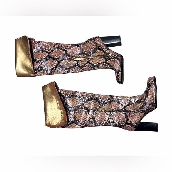 Sam Eldeman (Rylan) snakeskin Knee boot - Picture 3 of 4